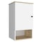 Tuhome St. Angelo Medicine Cabinet, Two Internal Shelves, Single Door, One Shelf, Light Oak/White GDB7120 - alternate 4